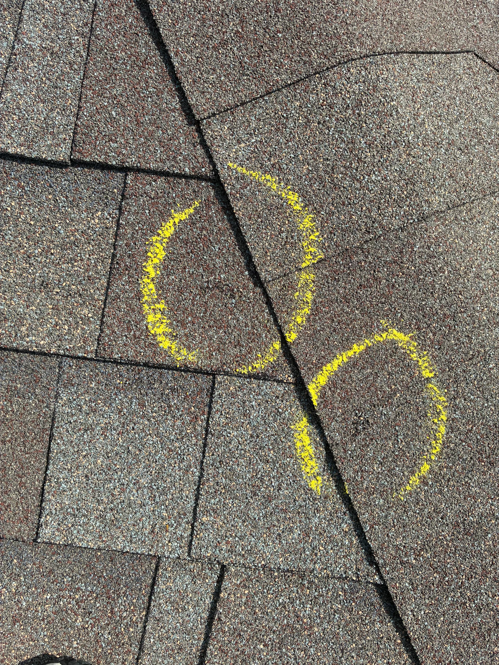 Gallery photos for Hail Damage Inspection at Mountain Creek Leads to Full Roof Replacement: Image #5