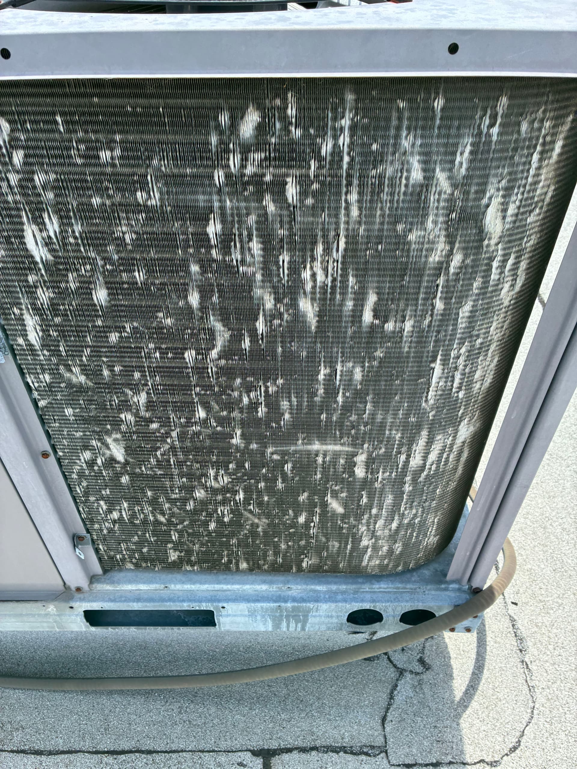 Gallery photos for Hail Damage Confirmed on This Commercial Roof - Claim Filed: Image #7
